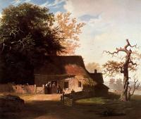 George Caleb Bingham - Cottage Scene